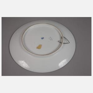 Eichwald Böhmen Wandteller im Alt-Wiener Stil