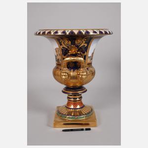 Paar große Prunkvasen mit Ansichten Berlins