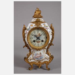 Frankreich Tischuhr im Rokokostil