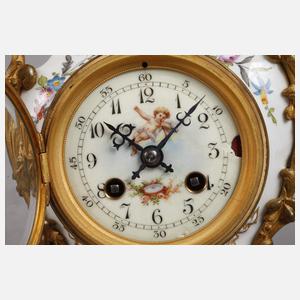 Frankreich Tischuhr im Rokokostil
