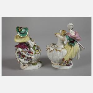 Frankreich Tafelaufsatz Die vier Jahreszeiten