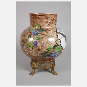 Frankreich Vase Japonismus