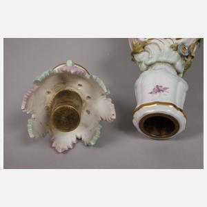 Meissen prunkvoller Kerzenleuchter