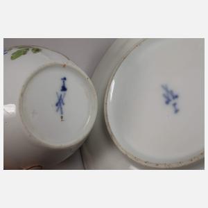 Meissen Konvolut "Marcolini-Malweise"