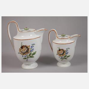 Meissen Konvolut "Marcolini-Malweise"