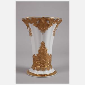 Meissen Prunkvase Reliefdekor