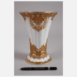 Meissen Prunkvase Reliefdekor