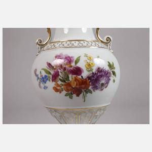 Meissen prunkvolle "Henkelvase"