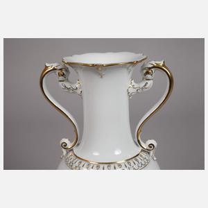 Meissen prunkvolle "Henkelvase"