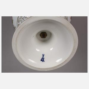 Meissen prunkvolle "Henkelvase"