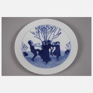 Meissen Wandteller "Kinderreigen"