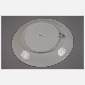 Meissen Wandteller mit Schiffsmotiv