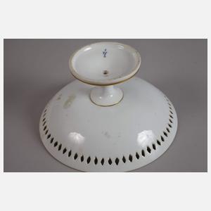 Meissen Tafelaufsatz Obstmalerei