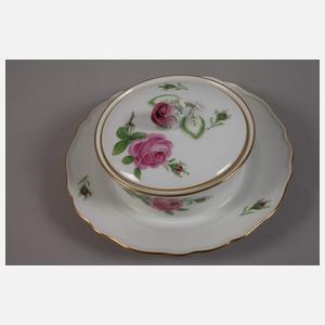 Meissen Konvolut "Rote Rose"