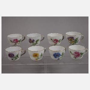 Meissen Kaffee-/Mokkaservice "Blume 1"