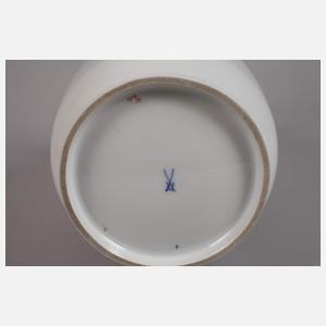 Meissen große Balustervase "Roter Mingdrache"