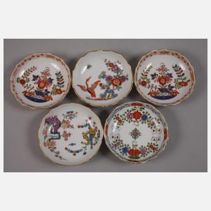 Meissen Konvolut Kakiemondekor