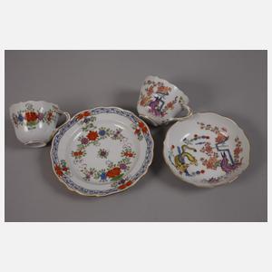 Meissen Konvolut Kakiemondekor