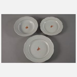 Meissen umfangreiches Speiseservice