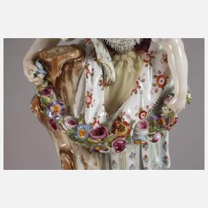 Meissen "Gärtnerkind mit Blumengirlande"