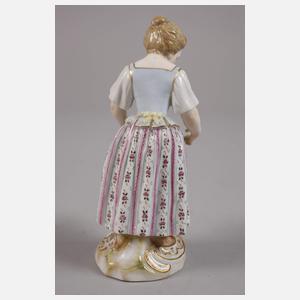 Meissen "Affe als Sängerin“und "Gärtnerkind"