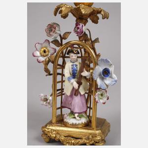 Meissen/Paris Paar figürliche Prunkleuchter