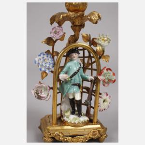 Meissen/Paris Paar figürliche Prunkleuchter