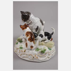 Meissen "Katzengruppe"