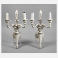 Nymphenburg Paar Wandleuchter111