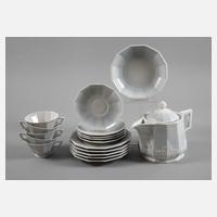 Nymphenburg Teeservice "Perl“111