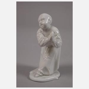 Nymphenburg vier Chinesen aus einer Pagodengruppe