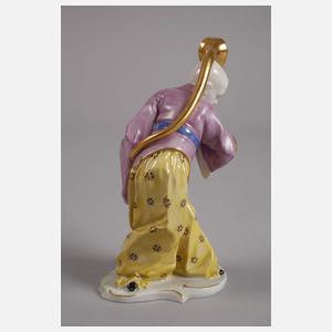 Nymphenburg "Chinese mit Serpent auf dem Kopf"