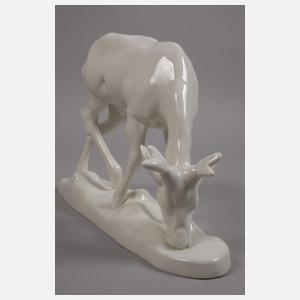 Nymphenburg "Grasender Elch"