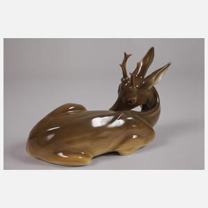 Nymphenburg "Liegender Rehbock"