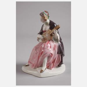 Nymphenburg "Lautenspielerin"