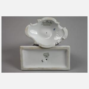 Rosenthal Schnecke und Schmetterling