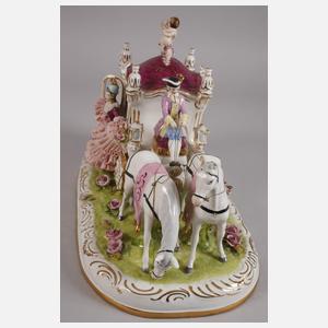 Rokokogruppe – Ausflug der Prinzessin