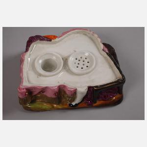 Thüringen figürliches Schreibzeug Die Lesestunde