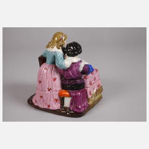 Thüringen figürliches Schreibzeug Die Lesestunde