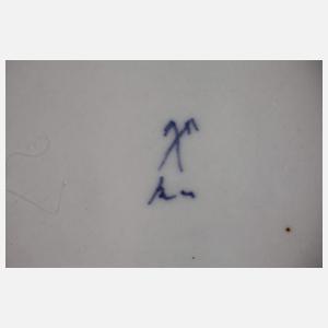 Rauenstein Teekanne und Rechaud "Vogelmuster"