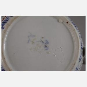 Rauenstein Teekanne und Rechaud "Vogelmuster"