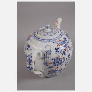 Rauenstein Teekanne und Rechaud "Vogelmuster"