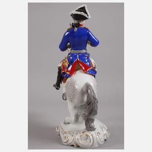 Sitzendorf Friedrich der Große zu Pferd