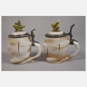 Schierholz Plaue drei Figurenkrüge