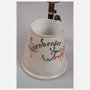 Schierholz Plaue Figurenkrug "Nürnberger Trichter"