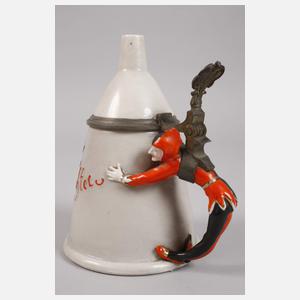 Schierholz Plaue Figurenkrug "Nürnberger Trichter"