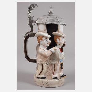 Figurenkrug als Stenze