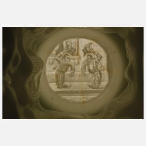 Figurenkrug als Stenze