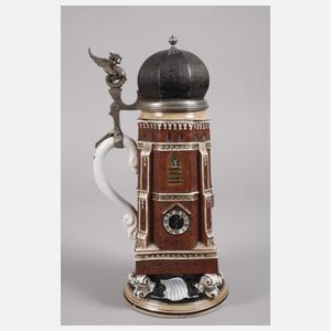 Großer Figurenkrug Münchner Frauenturm