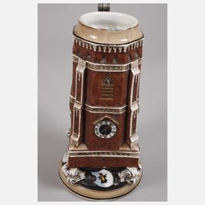 Großer Figurenkrug Münchner Frauenturm